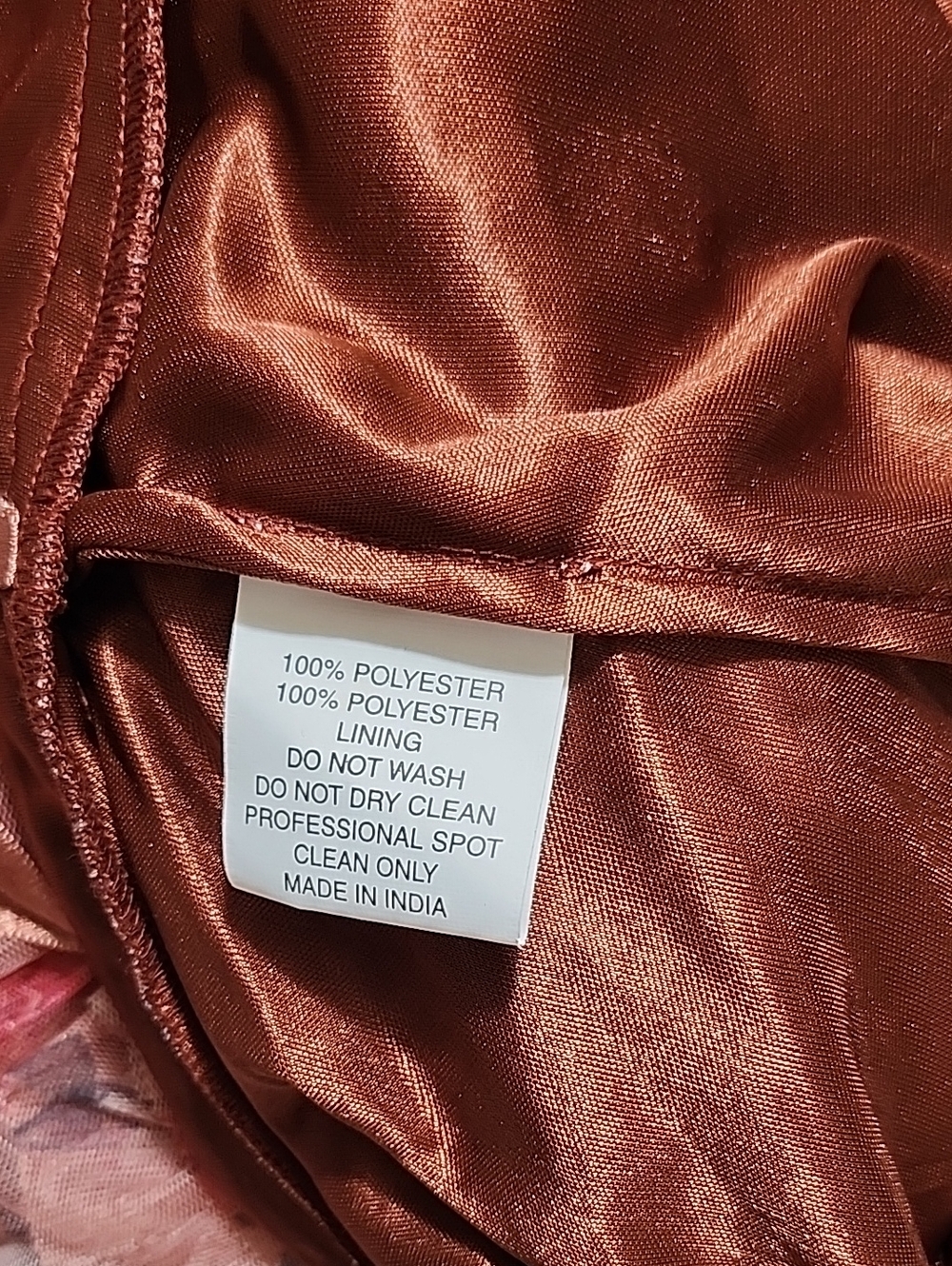 Mac Duggal Ruffled Cutout Halter Dustu Rose Floral Mini Dress Sz 6 - Picture 16 of 16